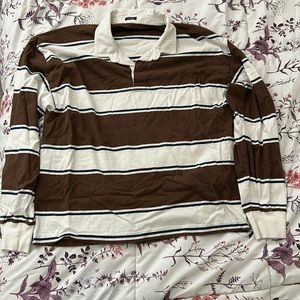 Abercrombie and Fitch long sleeve polo, only wore it once